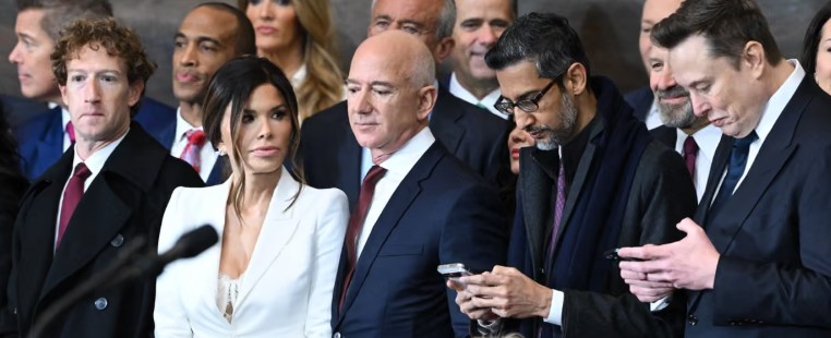 Top 10 US billionaires’ collective wealth grew by $698bn in past year