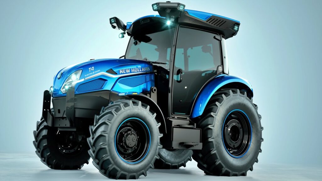 NewHolland T4 electric tractor
